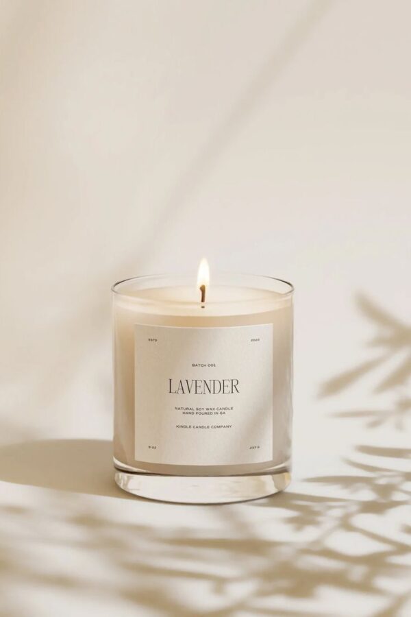 Lavender Candle