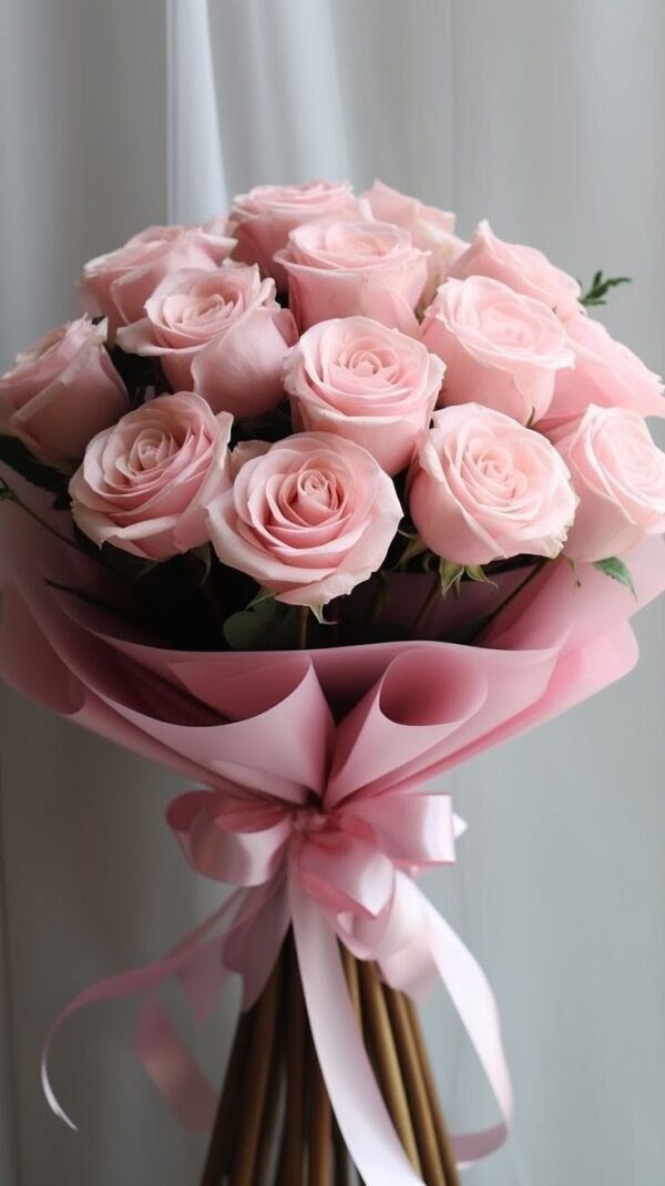 Pink Rose Bouquet